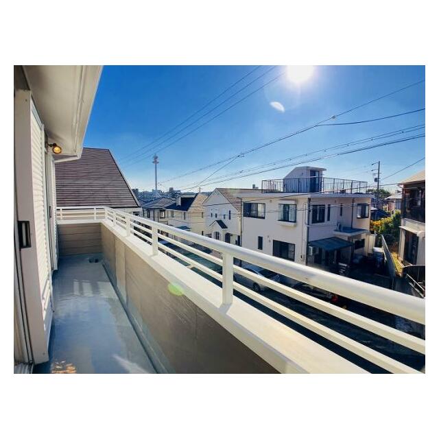 「バルコニー」バルコニーからの眺望です