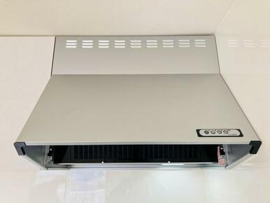 「キッチン」レンジフード新品交換済みです。