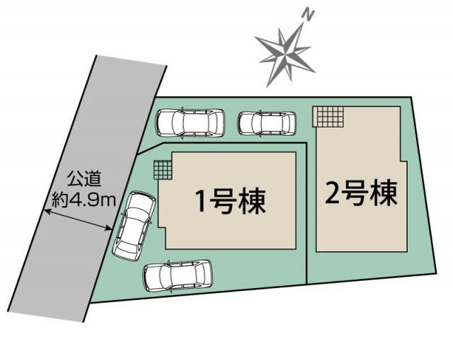 物件画像 遠賀郡水巻町 吉田東５丁目 (東水巻駅) 2階建 3LDK