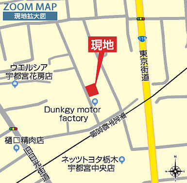 現地案内図・拡大