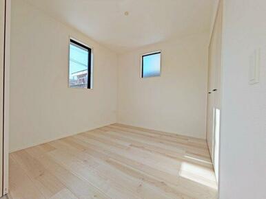 2階洋室。※撮影：1/14