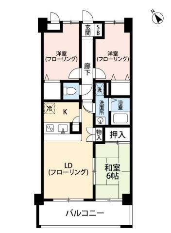 地下鉄成増駅 17分 2階 3ldk 和光市の貸マンションの物件情報 賃貸 アパート マンション 一戸建て 川口市の不動産情報ならハウスプロダクション 603e8b307f54ecf944