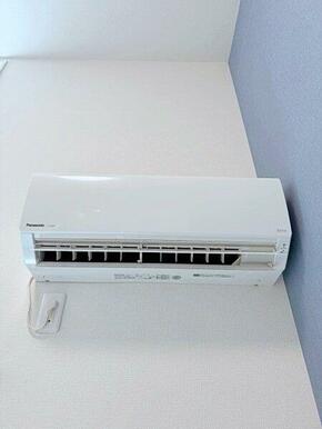 エアコン付きで快適に過ごせます