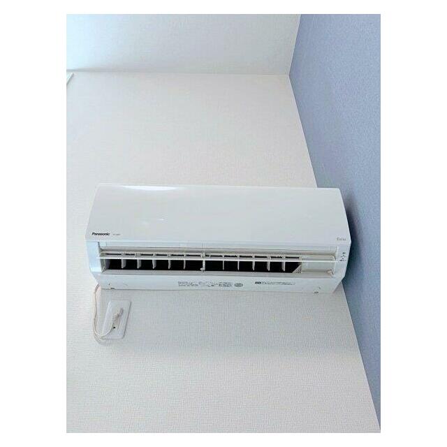 エアコン付きで快適に過ごせます