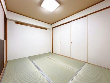 「和室」別角度写真です。LDKに隣接しています。