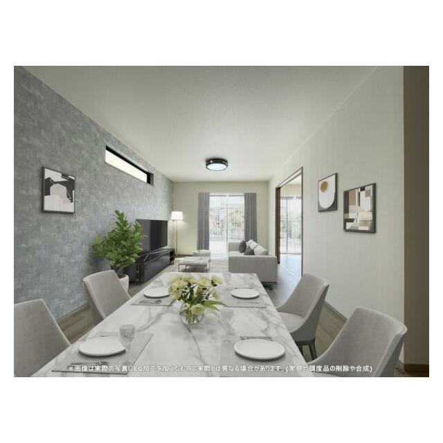 開放感のあるゆとりあるリビング。採光にもこだわった居心地の良い空間です♪