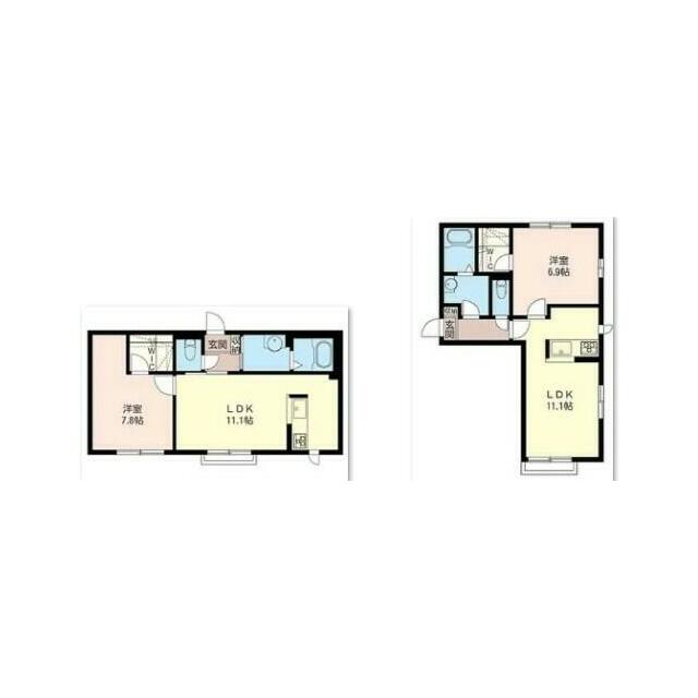 １ＬＤＫ×６世帯（各戸駐車１台あり）