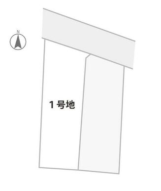 区画図（該当１号地）