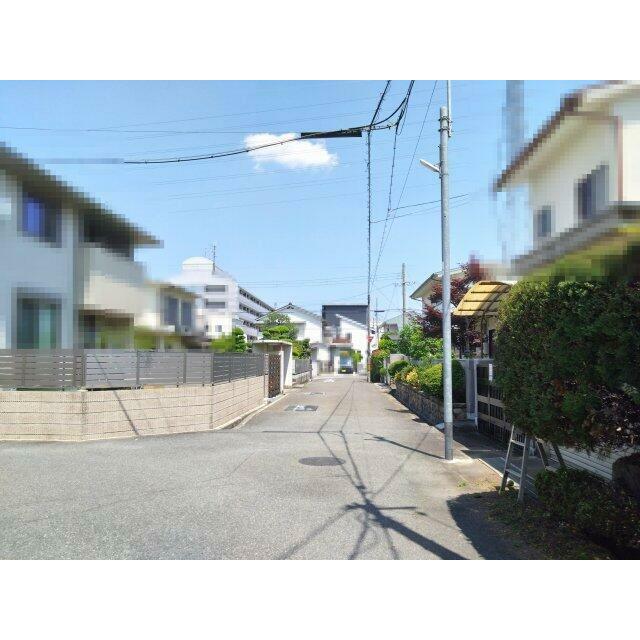 交通量も少ない静かな住宅地