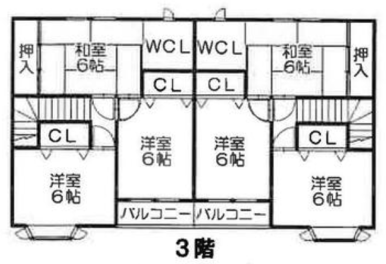 ３階平面図