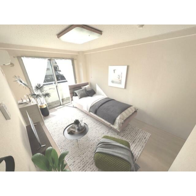 この画像は、実際の室内にＣＧによる家具等を配置したものです。