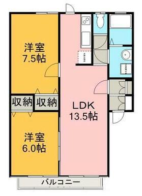 間取り　２LDK