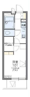 代表的な間取のため実際の間取とは異なる場合があります