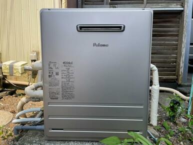 「給湯器」新品交換済みです