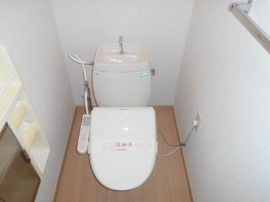 快適な洗浄暖房便座