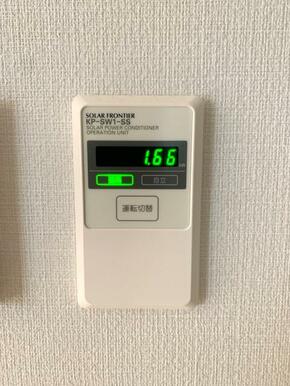 太陽光発電システム搭載で災害時も頼りになります。