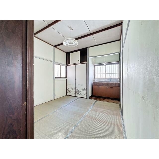 お部屋のドアを開けました