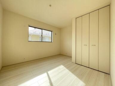 各部屋にクローゼットが付いているので整理整頓も安心＾＾