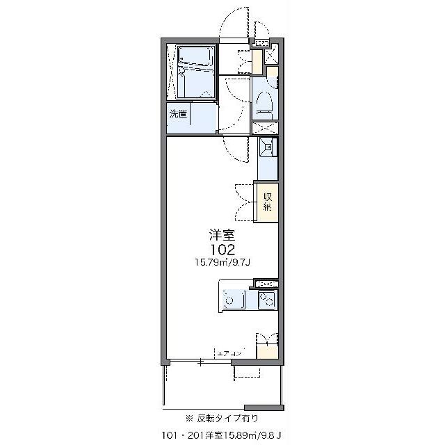 代表的な間取のため実際の間取とは異なる場合があります