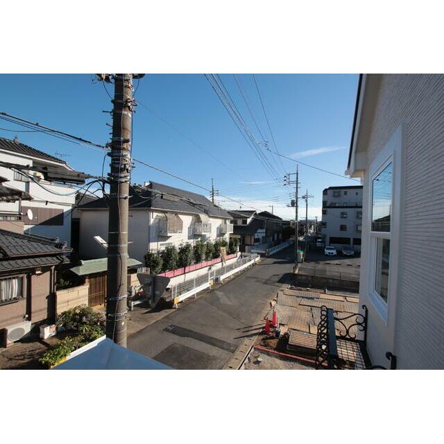 バルコニーからの眺望です！