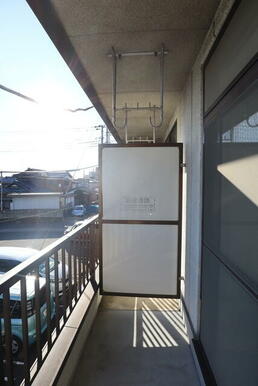 ベランダ南向き　他号室参考写真