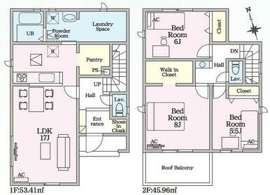 １号棟　間取り図