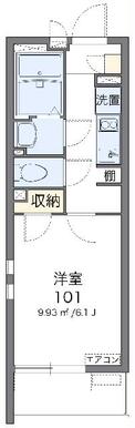 代表的な間取のため実際の間取とは異なる場合があります