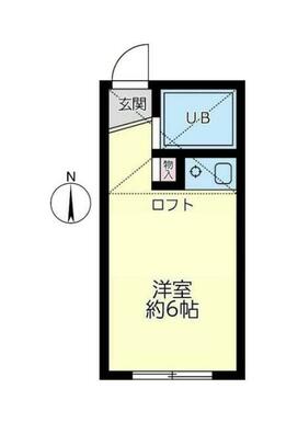 ２０７　洋室６帖＋ロフト