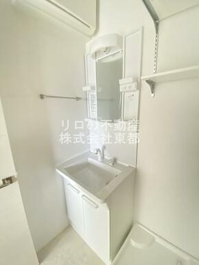 ヘアセットも簡単洗髪洗面化粧台☆