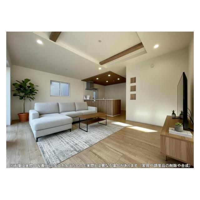 リビングは家族みんなが集まり何気ない出来事も気軽に話せる明るい空間＾＾