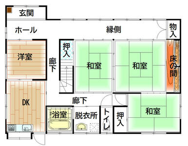 １Ｆ間取図