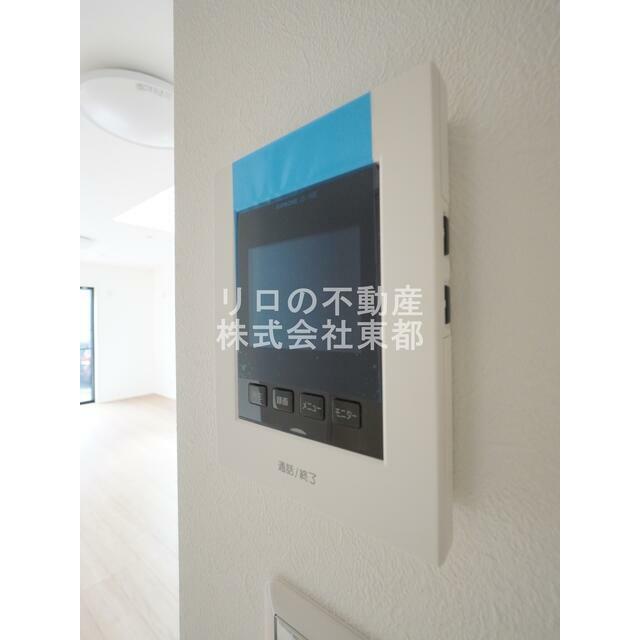 訪問者が一目で分かるＴＶモニタ付インターホンです！