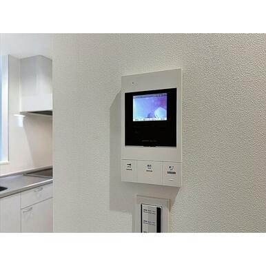 来客は映像で確認できます