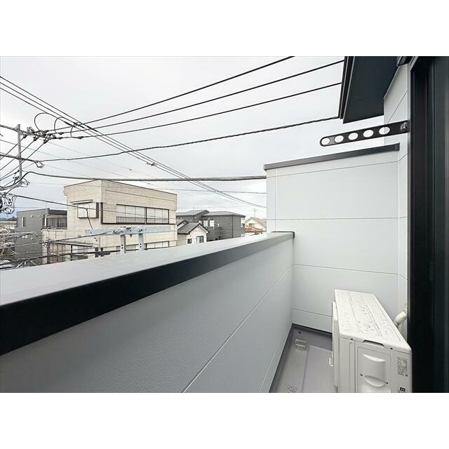 洗濯物の外干しもできます