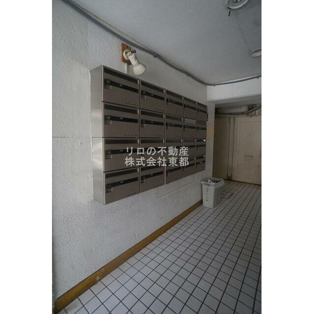 お部屋に直接投函されない集合ポストあります！