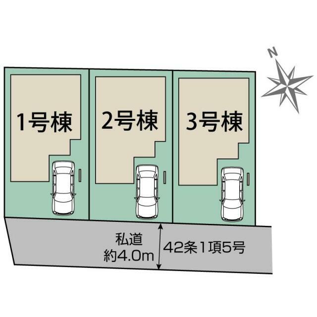 柏市桜台3棟 区画図