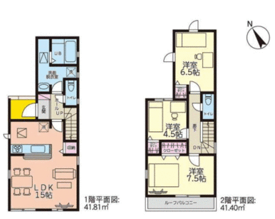 使いやすい４ＬＤＫの間取りです。