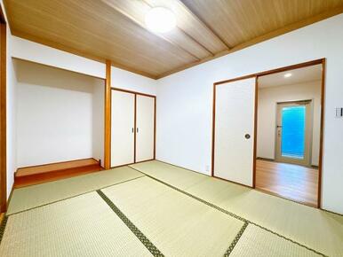 「和室」別角度から見た様子です。