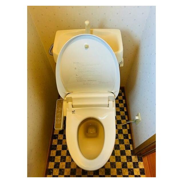 「トイレ」クリーニング済みです。