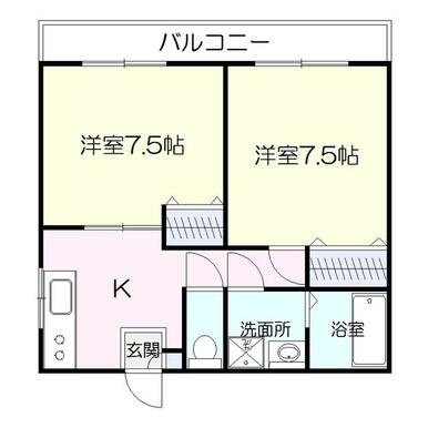 各部屋に収納とエアコンもあるので兄弟やお友達との同居でもプライバシーが確保できます！