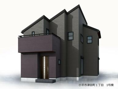 完成予想図（外観）