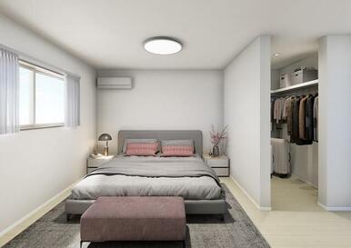 ゲストを迎えるための部屋としても使える（1号棟）