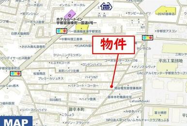 現地案内図