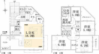 Ｃ棟平面図