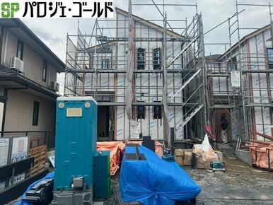 現地建築中の様子です。お気軽にお問い合わせください。