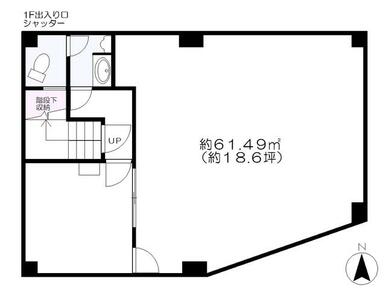 約１８．６坪（約６１．４７㎡）