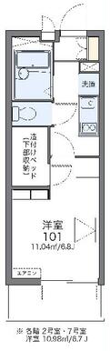 代表的な間取のため実際の間取とは異なる場合があります