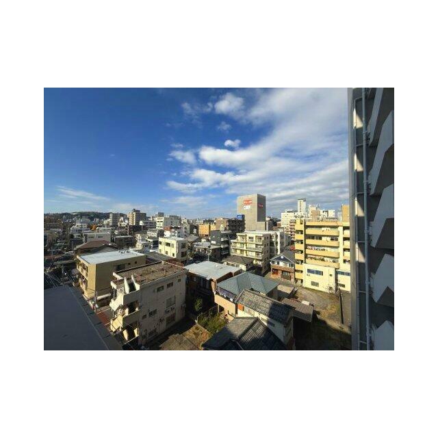 ７階なので青空が広く見え、開放感のある見晴らしの良い眺望☆