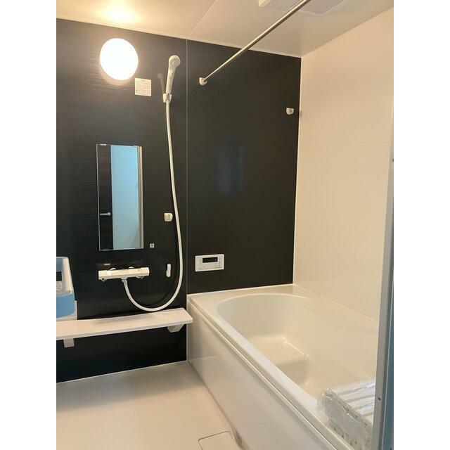 朝風呂、シャワー、夜のバスタイムと使い方は自在（3号棟）