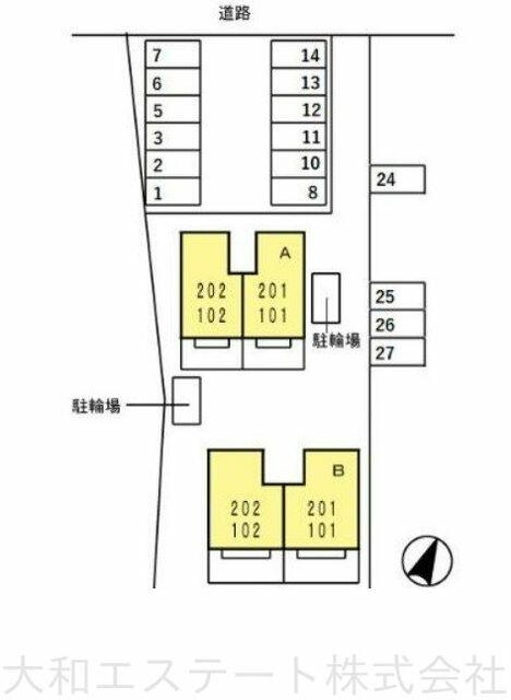 apartment 御津町西方梨野
